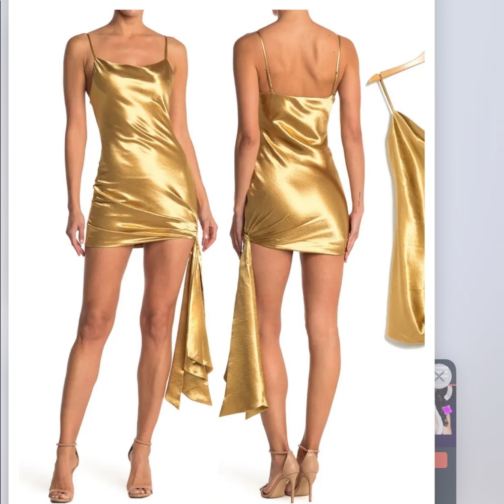 Cinq à Sept Ryder Satin Mini Dress